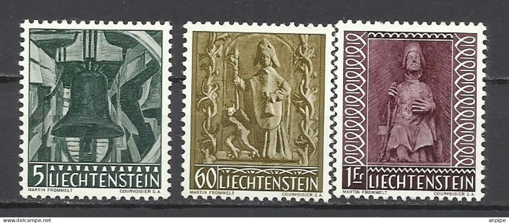 LIECHTENSTEIN, 1959 - Unused Stamps