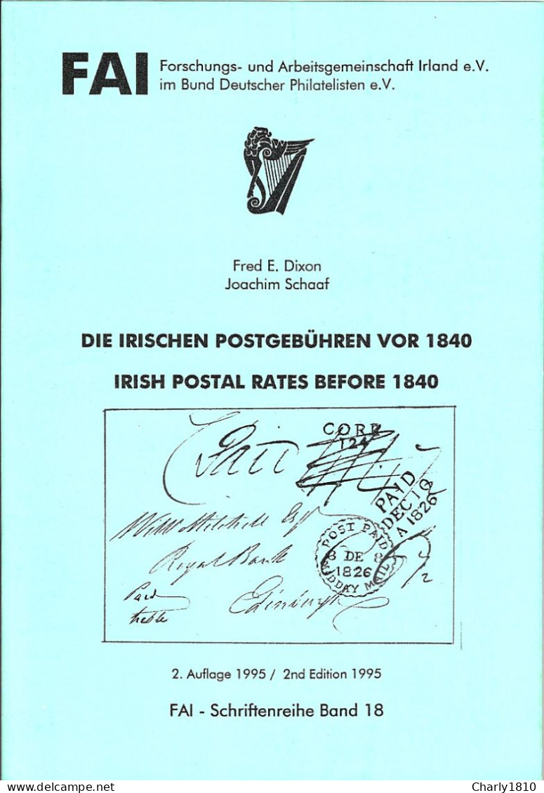 Die Irischen Postgebühren Vor 1840 - Postal Rates
