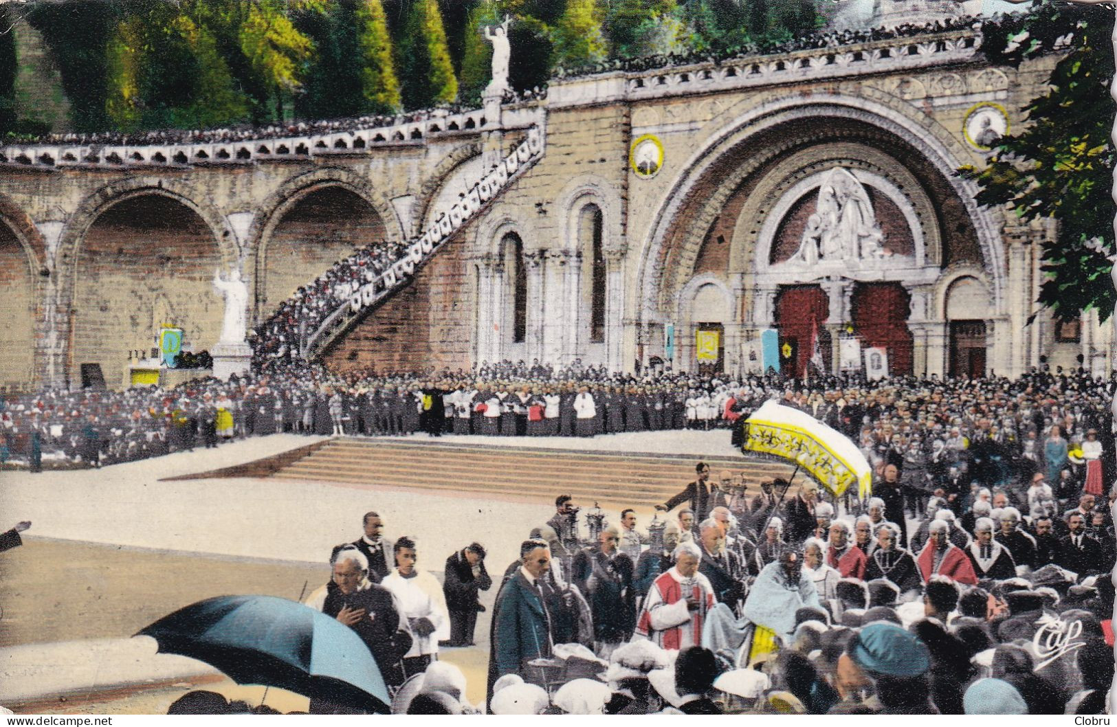 65, Lourdes, Bénédiction Des Malades Devant Le Rosaire - Lourdes