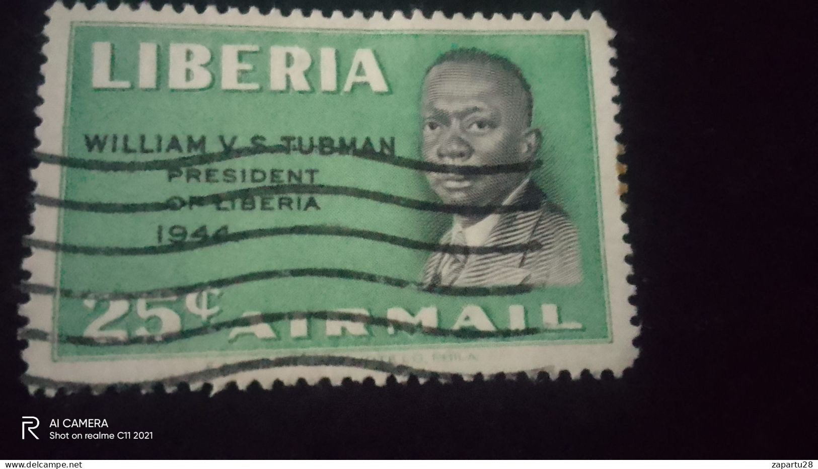 LİBERİA-           25      CENT               USED - Liberia