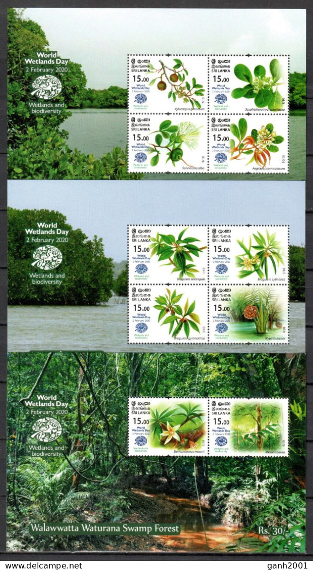 Sri Lanka 2020 Ceylán / Flowers MNH Blumen Flores Fleurs / Cu22152  C5-29 - Other & Unclassified