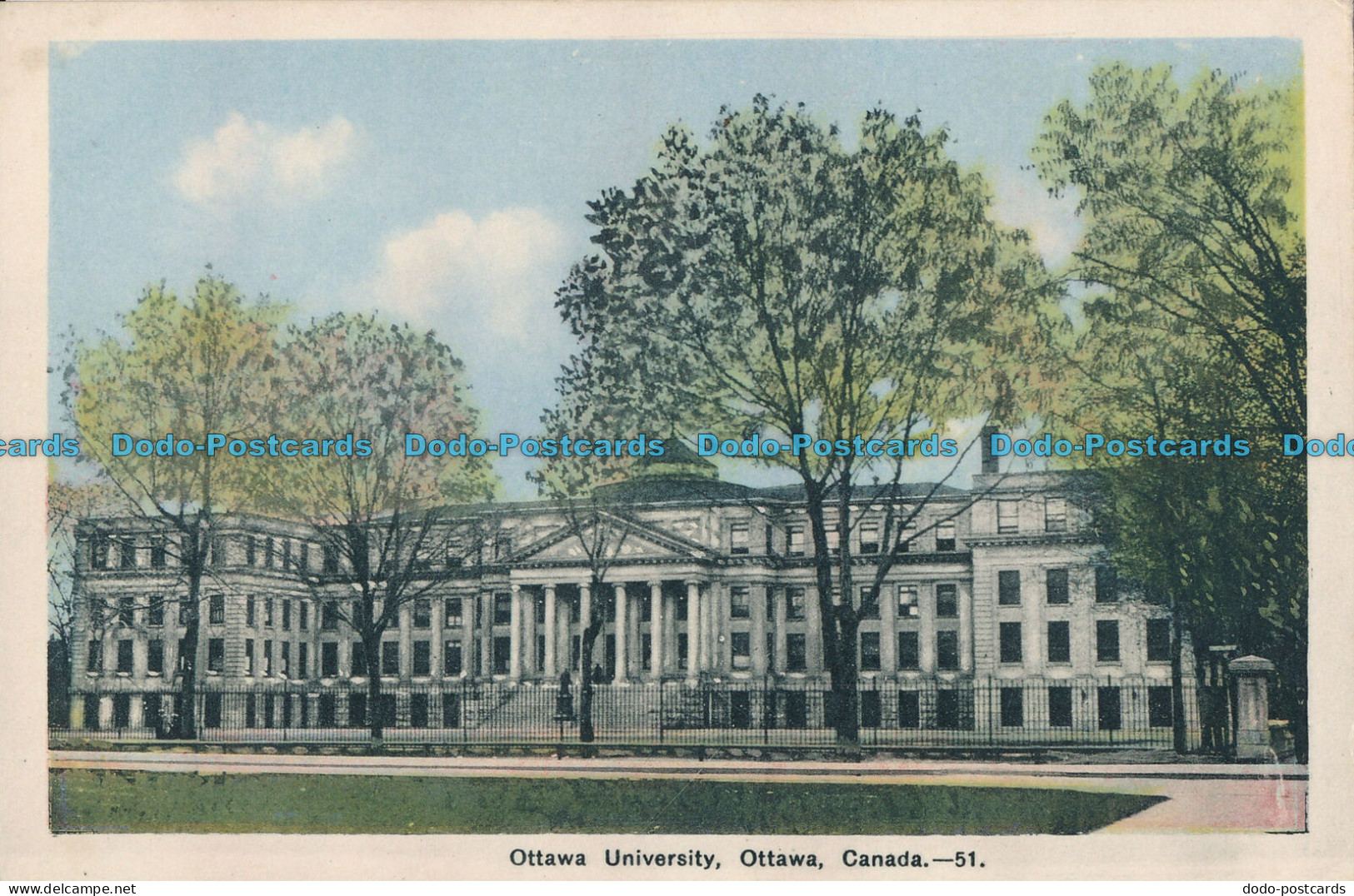R010097 Ottawa University. Ottawa. Canada. Photogelatine - Monde