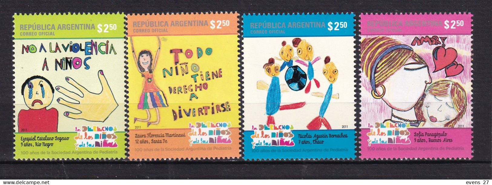 ARGENTINA-2011-PEADRIC SOCIETY-MNH - Christmas