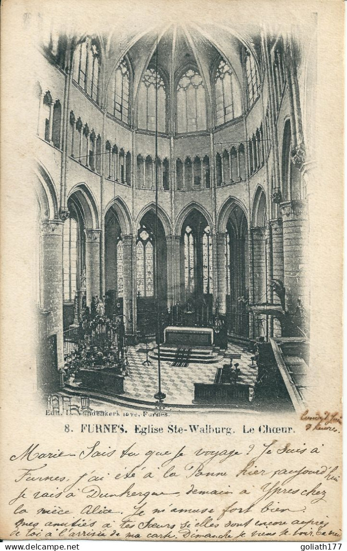 Furnes - Eglise Ste-Walburge - Le Choeur - Veurne