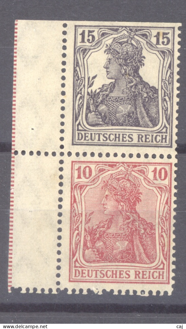Allemagne -  Se Tenant  :  Mi  S  9 Aa  * - Postzegelboekjes & Se-tenant