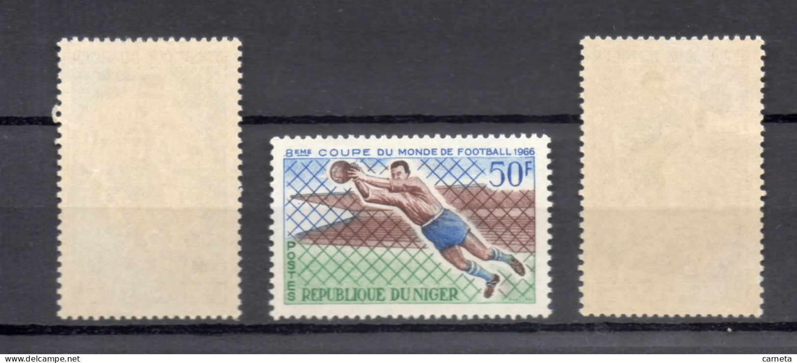 NIGER N° 178 à 180   NEUFS SANS CHARNIERE  COTE 4.50€    FOOTBALL SPORT  VOIR DESCRIPTION - Niger (1960-...)