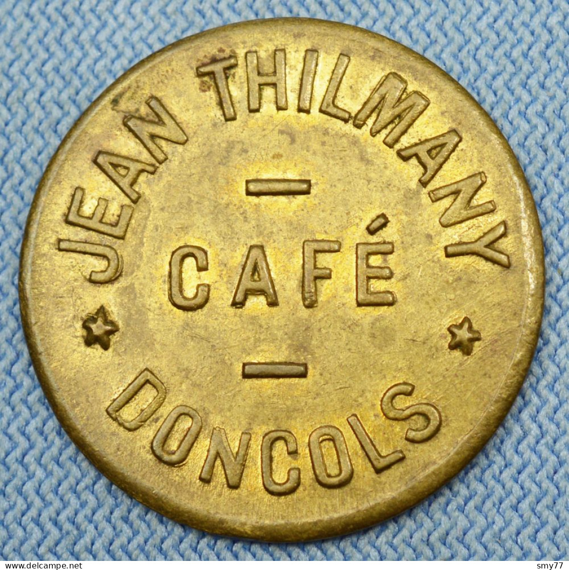 Luxembourg • Café Thilmany • Doncols / Wiltz • W# MD 069 • Jeton / Token / Luxemburg • [24-801] - Other & Unclassified