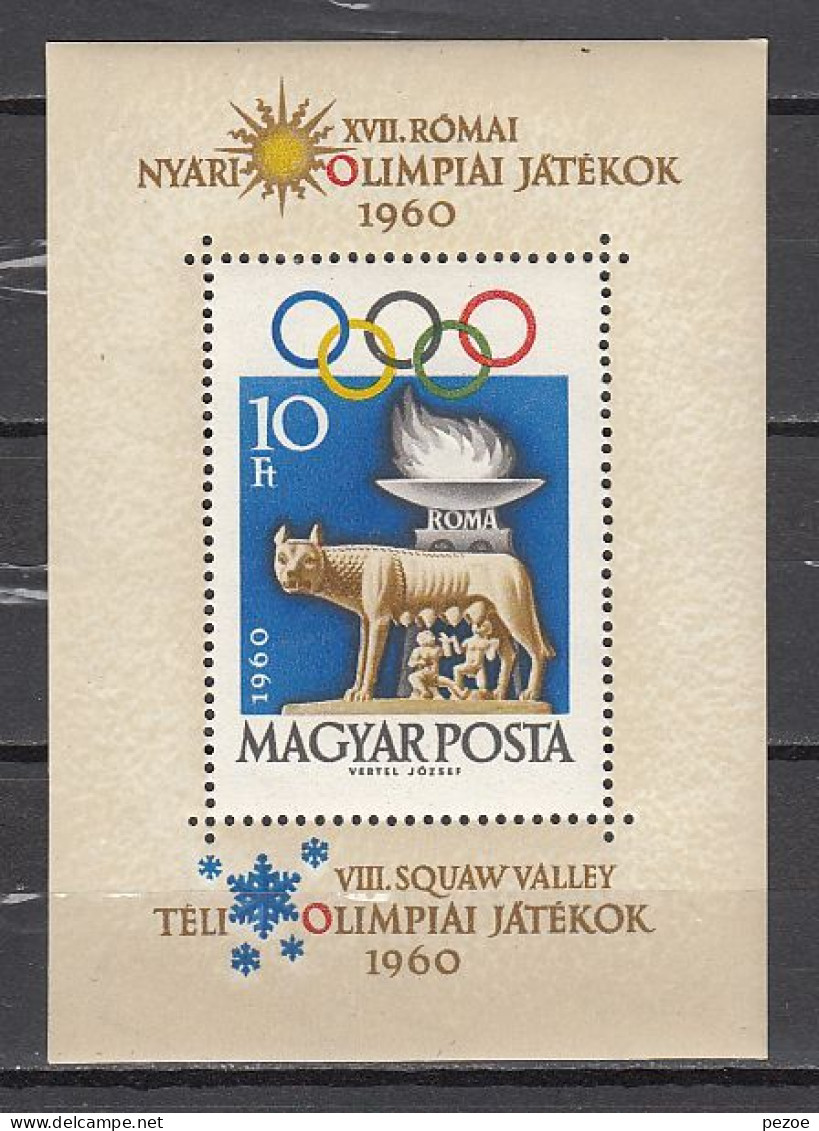 Ungarn / Hungary:  MiNr. Bl 30 A **, Perf.  (Sport) - Other & Unclassified