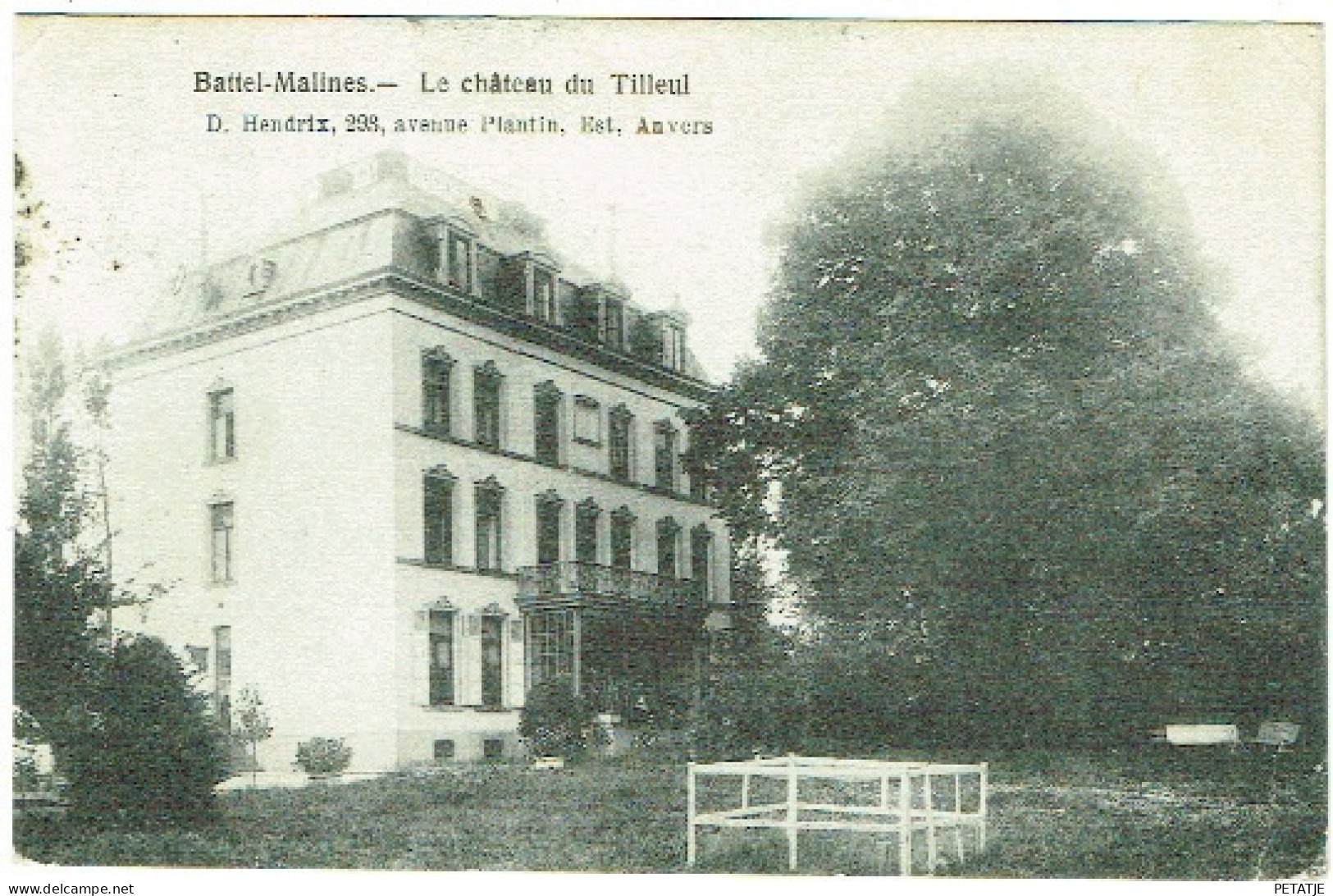 Battel , Château De Tilleul - Malines