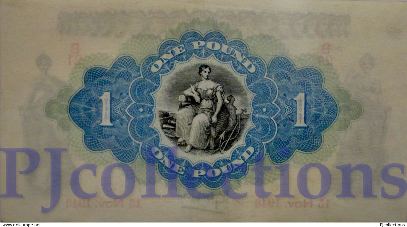 NORTHERN IRELAND 1 POUND 1943 PICK 55b AU/UNC - Ireland