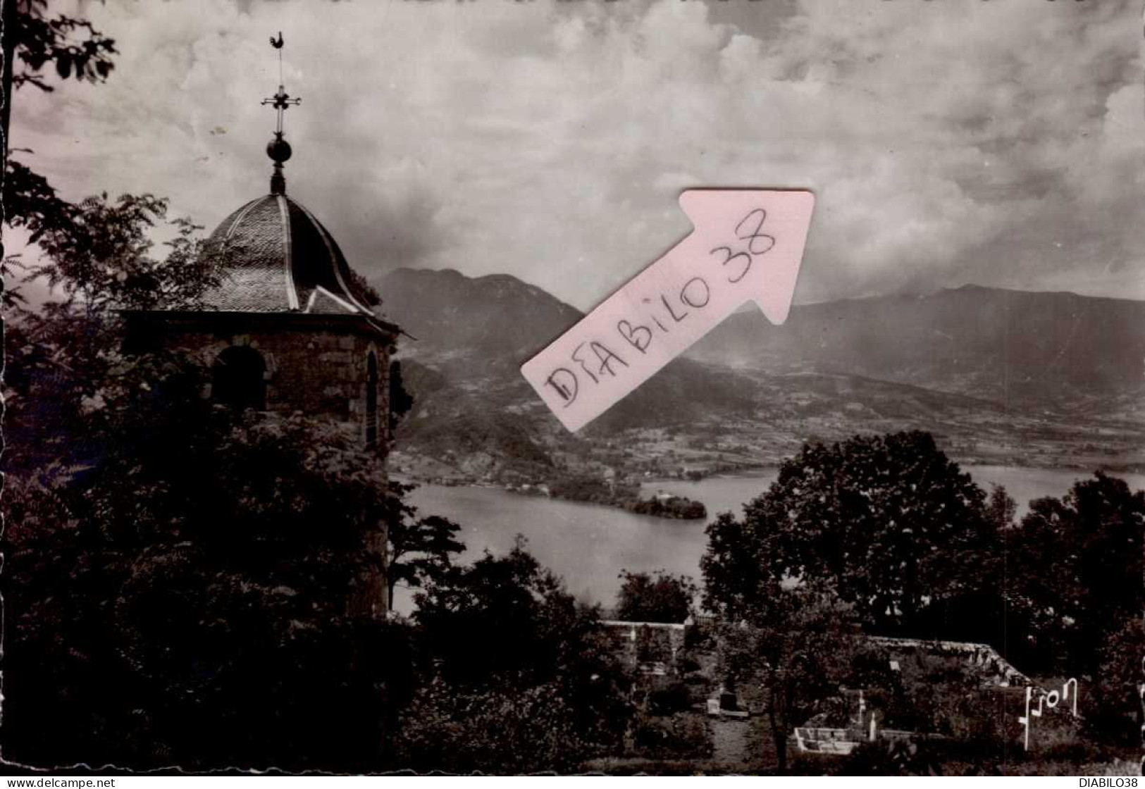 LAC D ' ANNECY     ( HAUTE- SAVOIE )   SAINT-GERMAI-SUR-TALLOIRES . L ' ERMITAGE , LE LAC ET LE SEMNOZ - Annecy