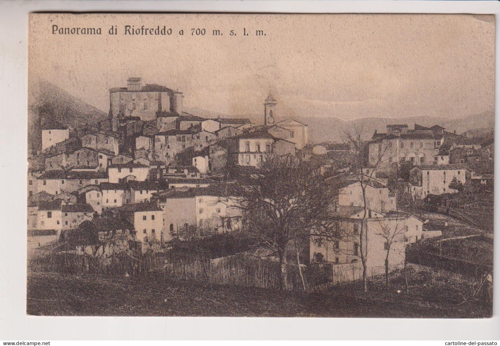 RIOFREDDO ROMA  PANORAMA  VG  1913 - Other & Unclassified