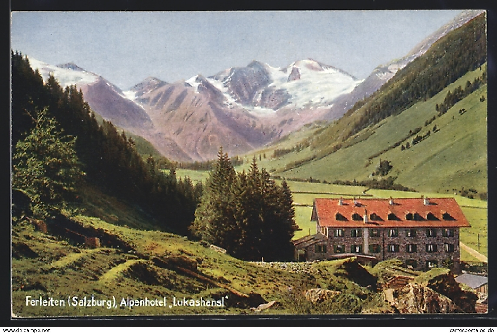 AK Ferleiten, Alpenhotel Lukashansl  - Autres & Non Classés