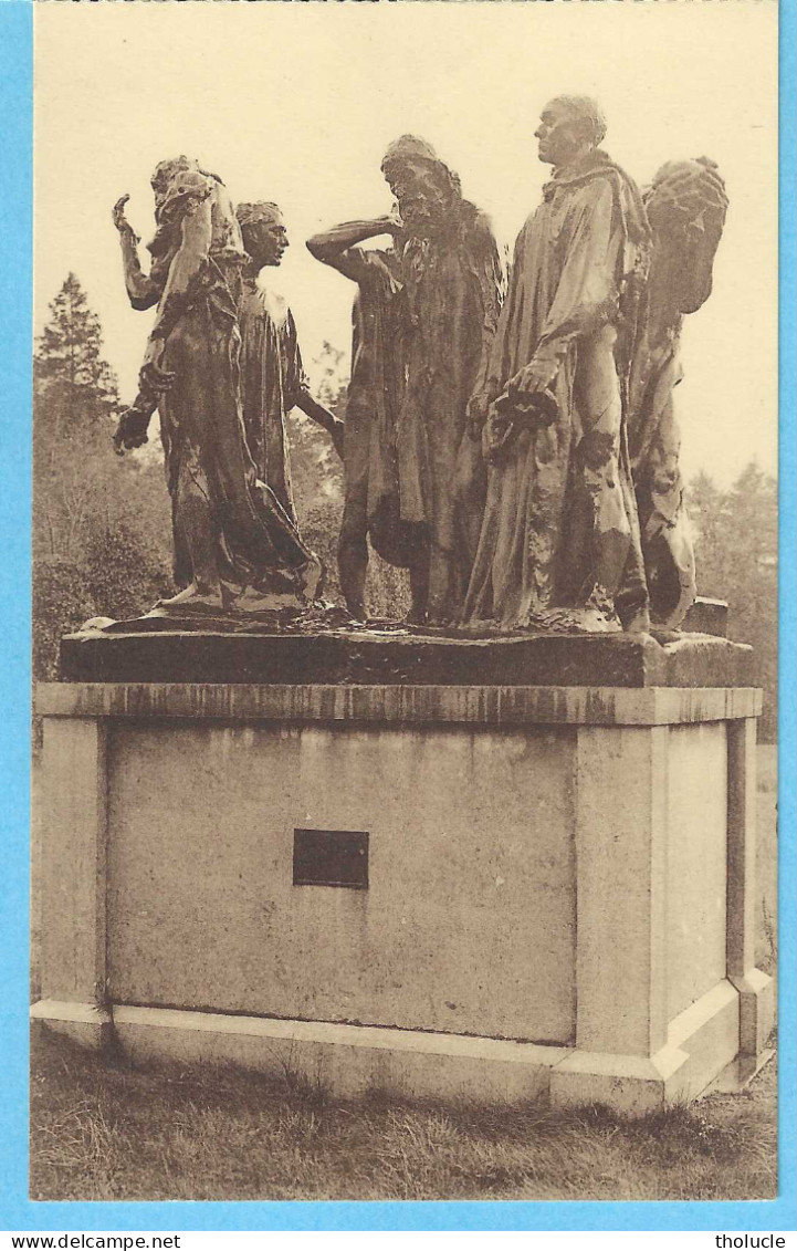 Belgique-Morlanwelz-Parc-de Mariemont-Reproduction De L'Œuvre D'Auguste Rodin (1840-1917) "Les Bourgeois De Calais" - Morlanwelz