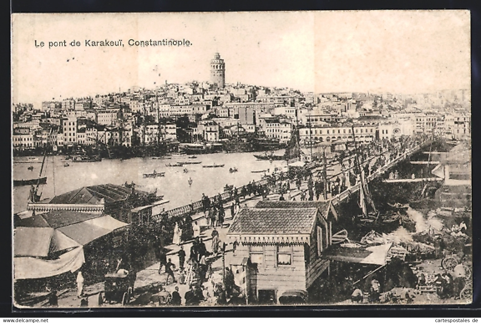 AK Constantinople, Le Pont De Karakeui  - Turquie