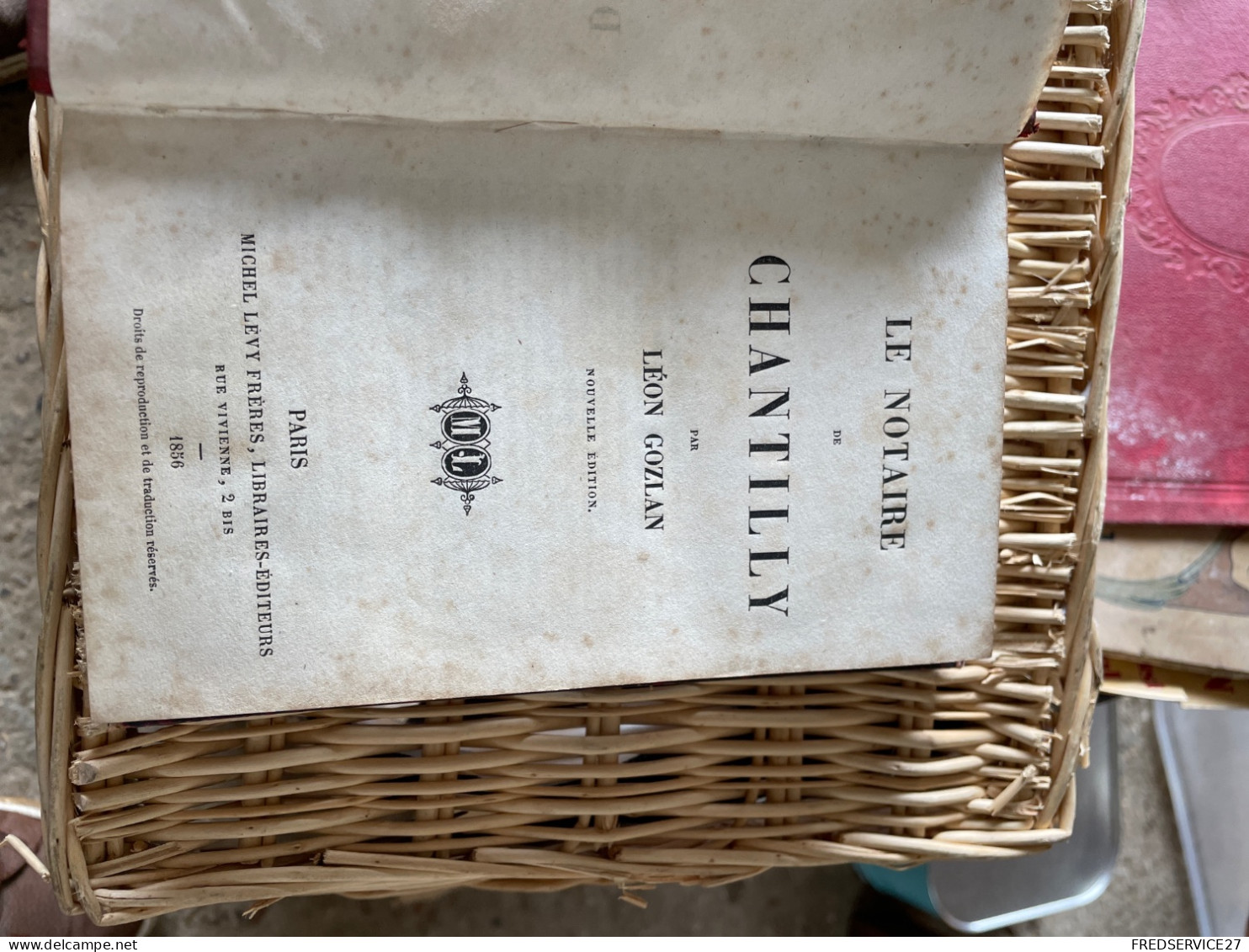 1001/ Le Notaire De Chantilly Par Léon Golzan 1856 - 1801-1900