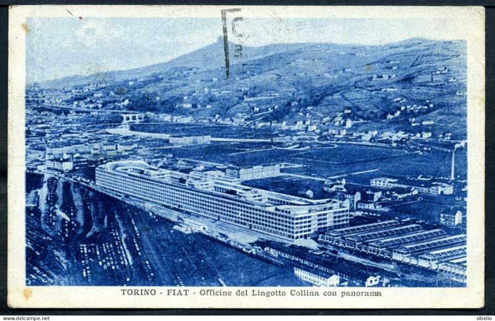 TORINO - FIAT - Officine Lingotto -  Viaggiata 1929 Con 75 Cent.  - Rif. 00719 - Autres & Non Classés
