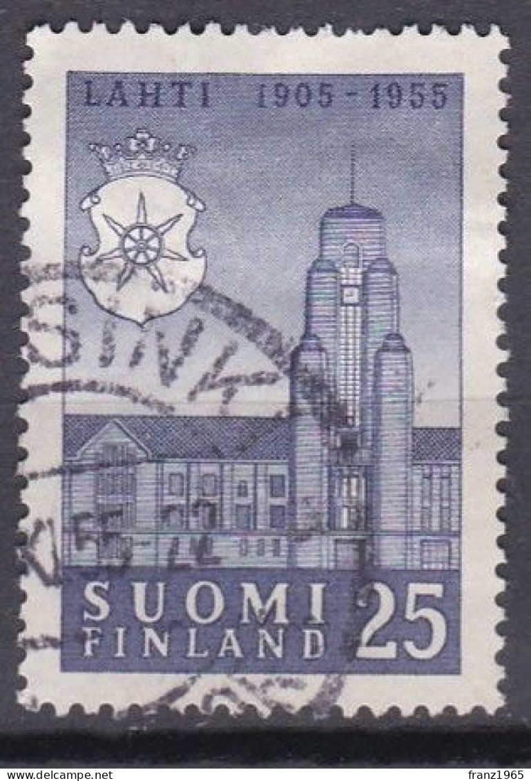 50 Years City Of Lahti - 1955 - Oblitérés