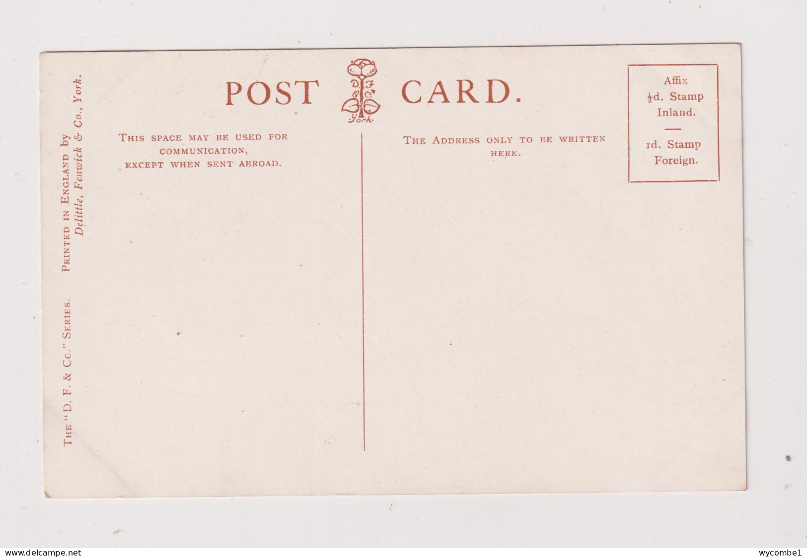 ENGLAND - Birmingham Highbury Chamberlains Residence The Hall Unused Vintage Postcard - Birmingham