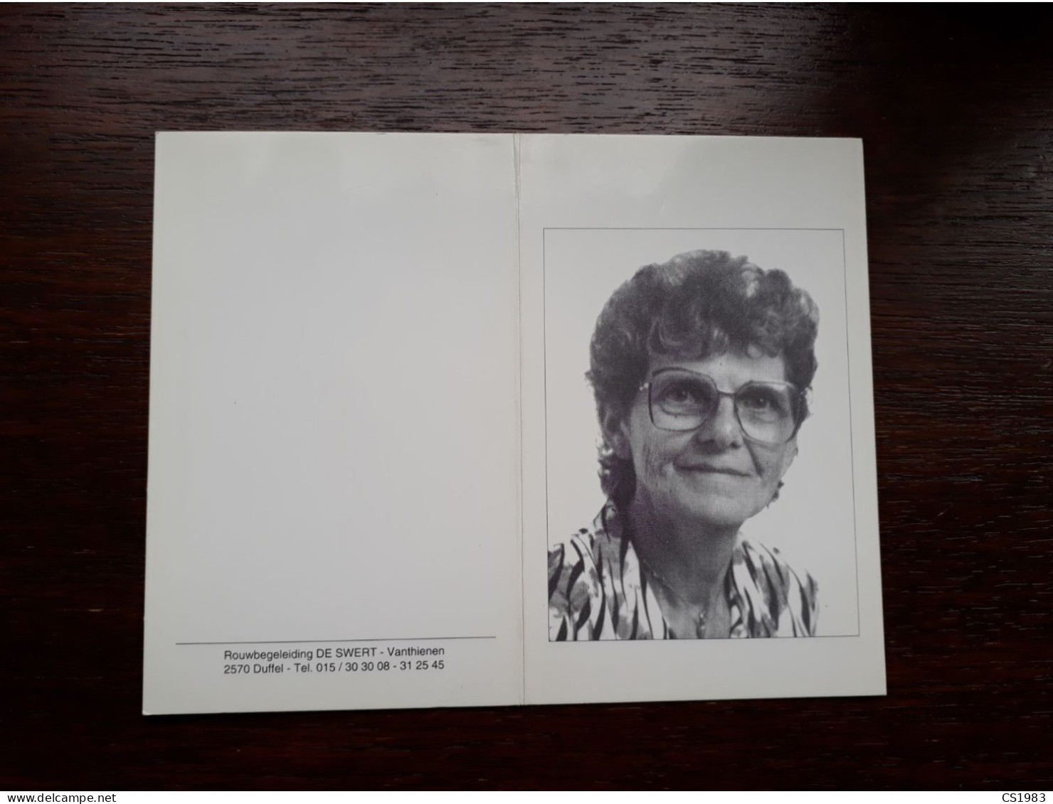 Maria Schoovaerts ° Bonheiden 1926 + Mechelen 1994 X Jos Buelens - Obituary Notices