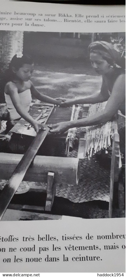 RIKKA La Petite Balinaise DOMINIQUE DARBOIS Nathan 1956 - Autres & Non Classés