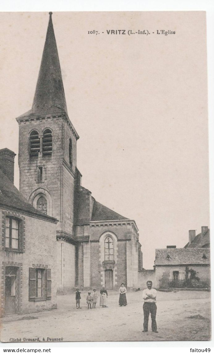 44 -  VRITZ - L église  25 - Saint Nazaire