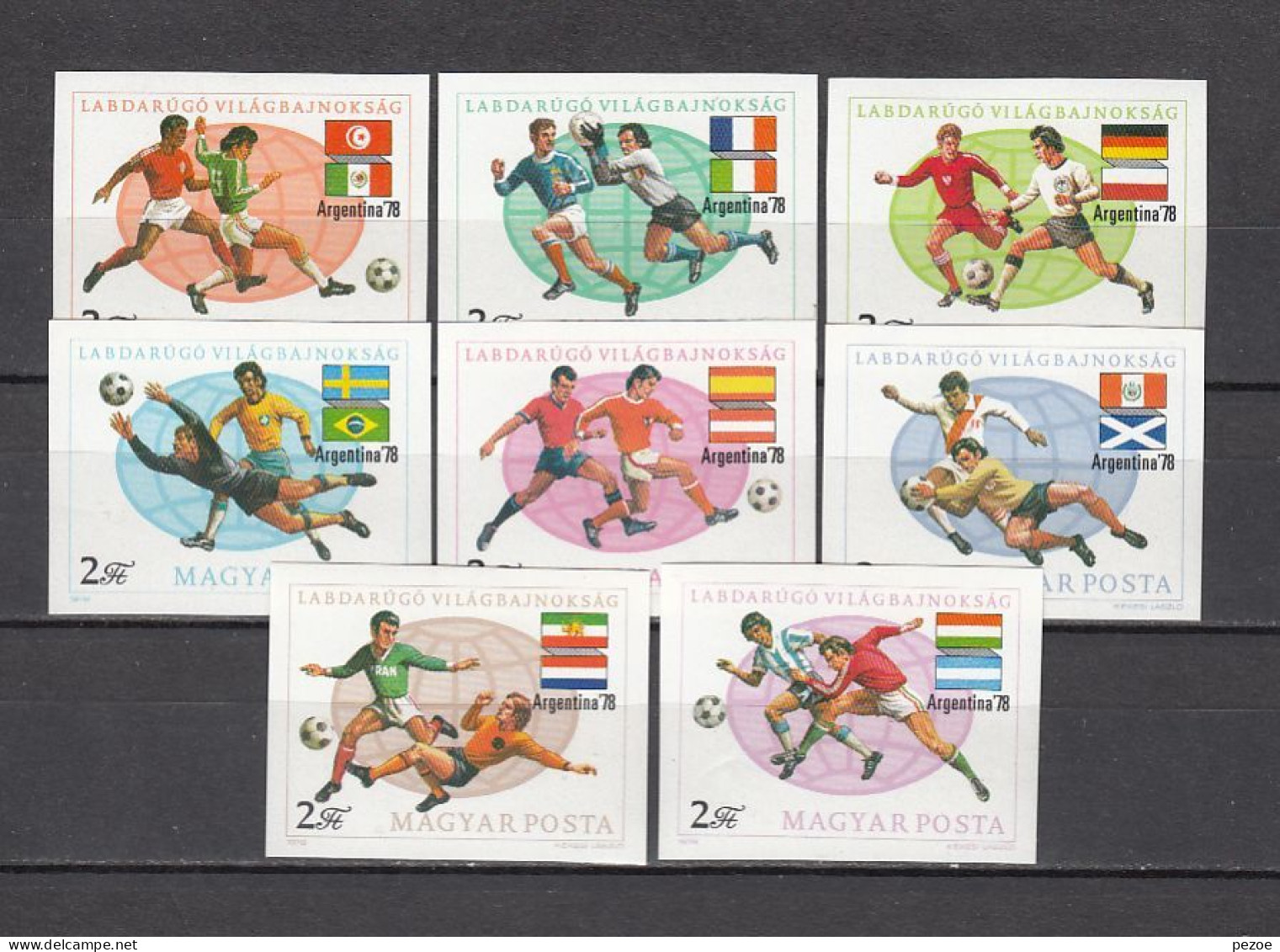 Ungarn / Hungary:  MiNr. 3284/91 B **.  (Sport) - Autres & Non Classés