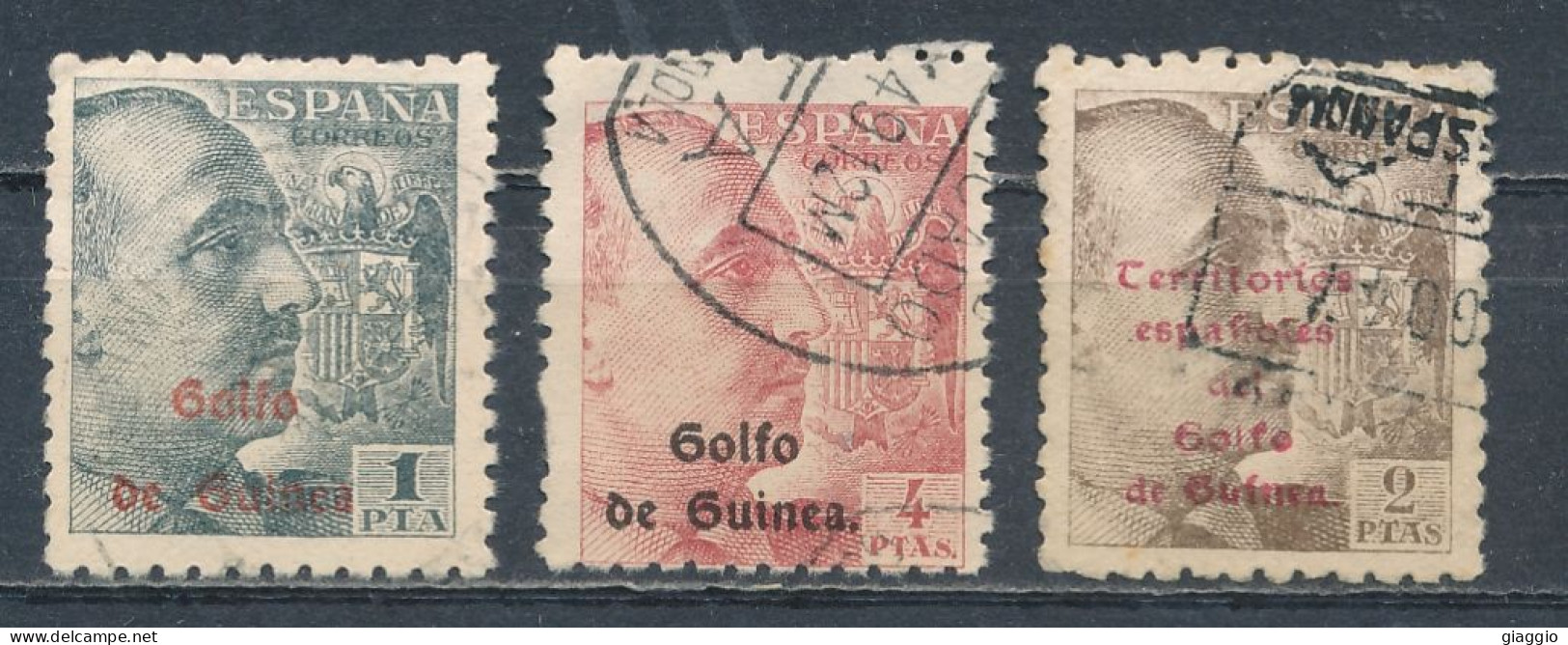 °°° GUINEA ESPANOLA - Y&T N°304/6 - 1942/1943 °°° - Guinée Espagnole