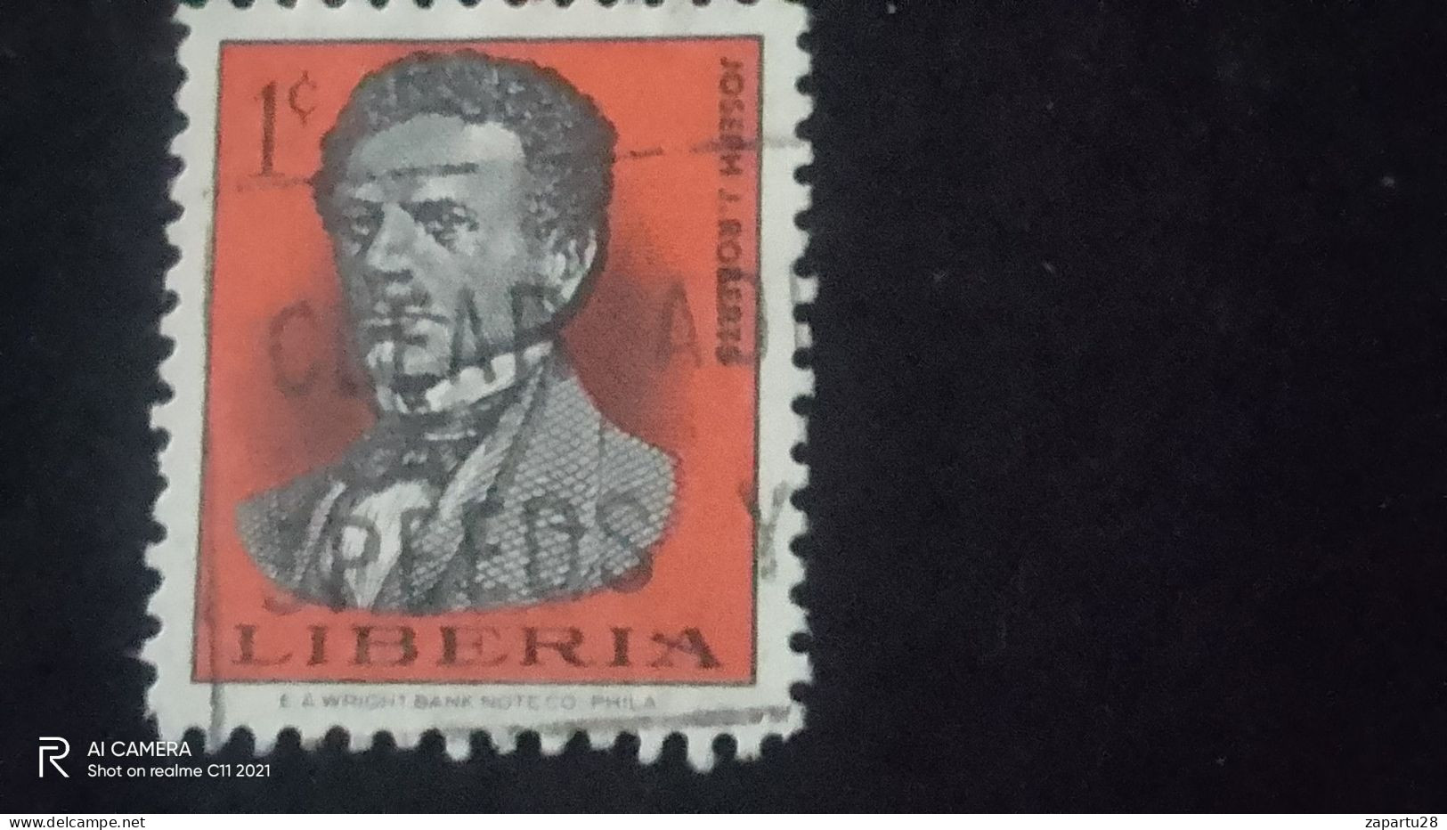 LİBERİA-           1    CENT               USED - Liberia