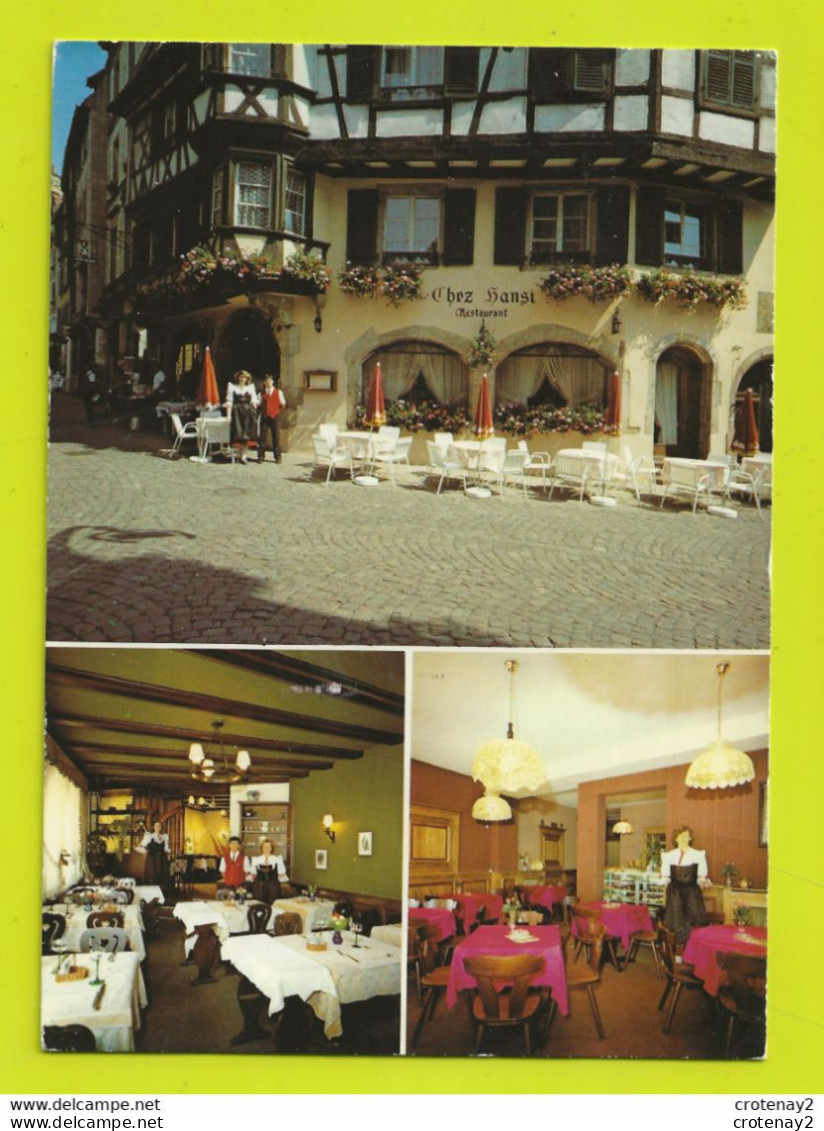68 COLMAR Restaurant CHEZ HANSI Salon De Thé CHEZ HANSALA 23 Et 38 Bis Rue Des Marchands Voyagé En 1993 - Colmar