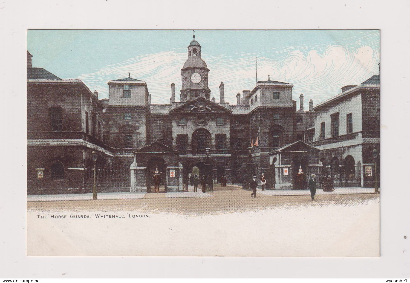 ENGLAND - London Whitehall Horse Guards Unused Vintage Postcard - Whitehall