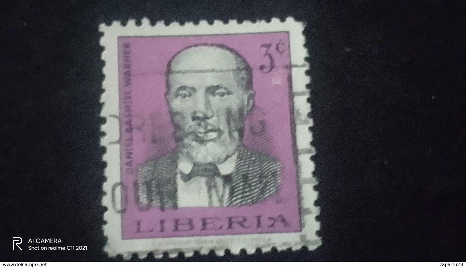 LİBERİA-           3    CENT               USED - Liberia