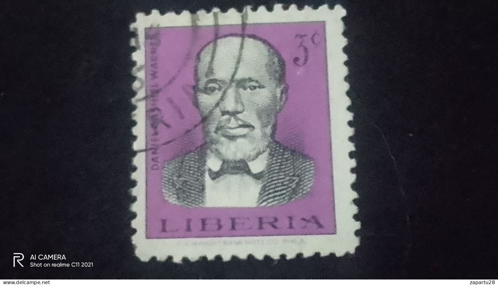 LİBERİA-           3    CENT               USED - Liberia