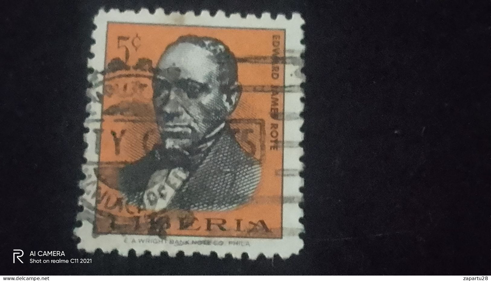 LİBERİA-           5    CENT               USED - Liberia