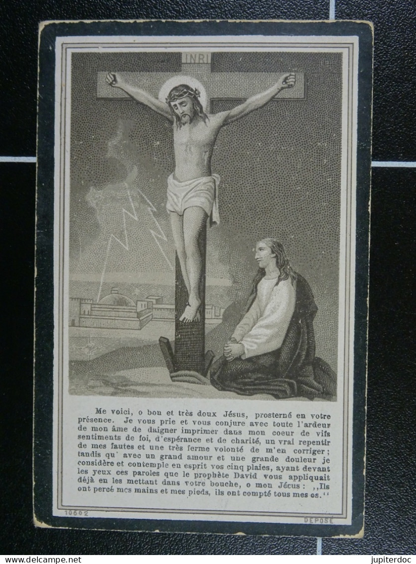 Florent Thomée épx Art Finnevaux 1917 à 79 Ans  /41/ - Images Religieuses