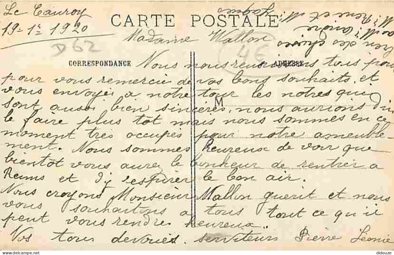 62 - Ablain Saint Nazaire - Officiers Observant Derrière Une Barricade - Militaria - Ecrite En 1920 - CPA - Voir Scans R - Autres & Non Classés