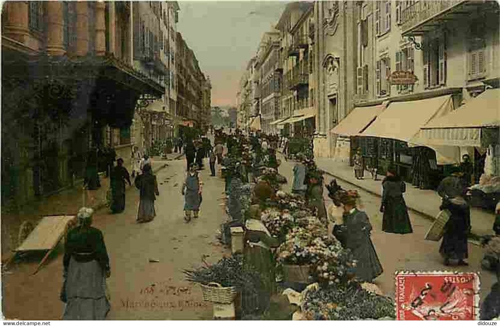 06 - Nice - Marché Aux Fleurs - Animée - CPA - Voir Scans Recto-Verso - Marchés, Fêtes