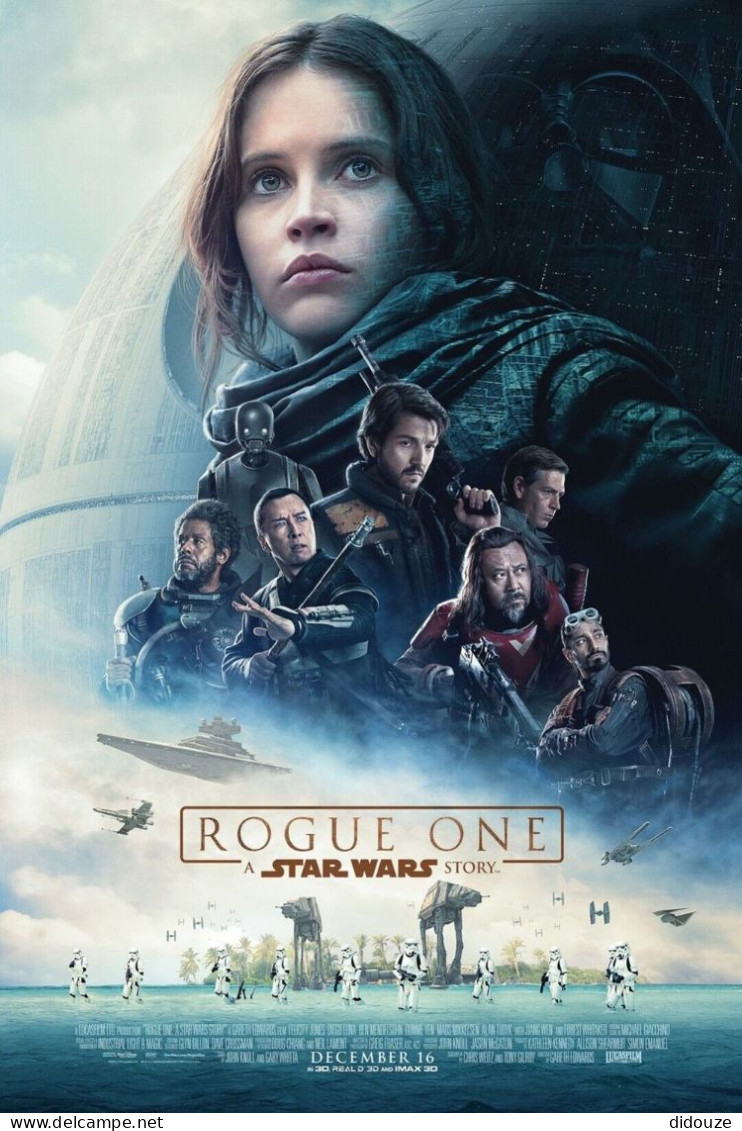 Cinema - Star Wars - Rogue One - Affiche De Film - CPM - Carte Neuve - Voir Scans Recto-Verso - Posters On Cards