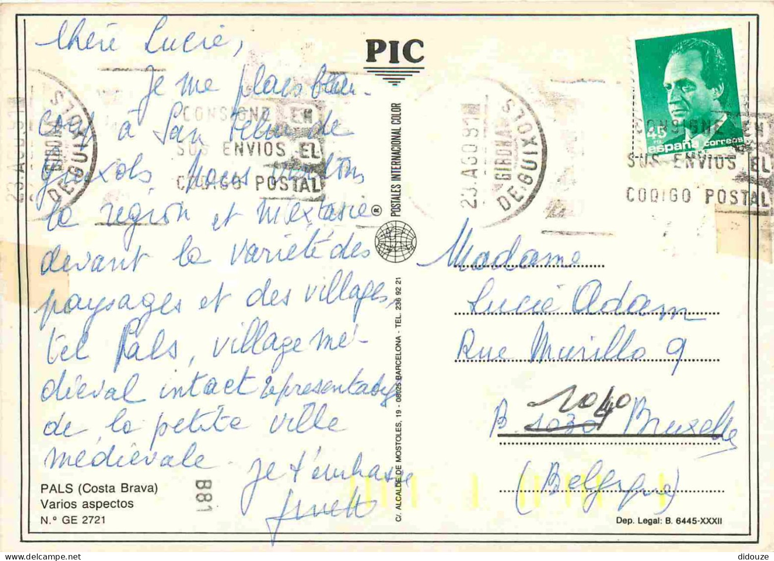 Espagne - Espana - Cataluna - Costa Brava - Pals - Multivues - CPM - Voir Scans Recto-Verso - Gerona