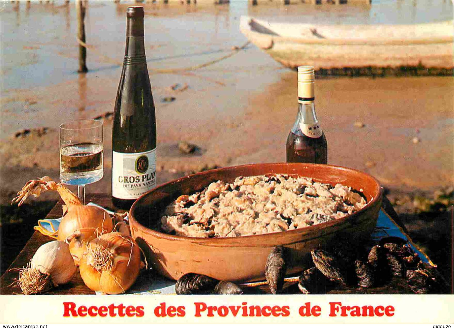 Recettes De Cuisine - Mouclade - Gastronomie - CPM - Carte Neuve - Voir Scans Recto-Verso - Recettes (cuisine)