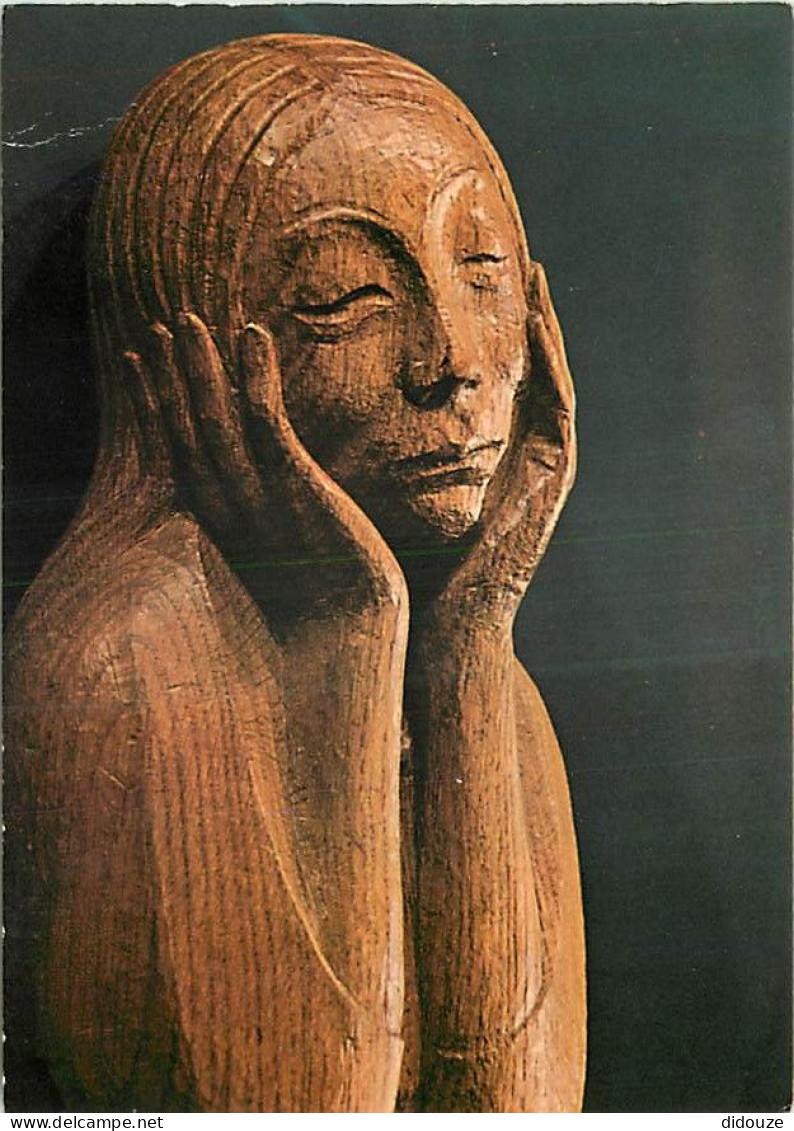 Art - Sculpture - Ernst Barlach - Die Tânzerin - Holz - 1931 - CPM - Carte Neuve - Voir Scans Recto-Verso - Sculptures