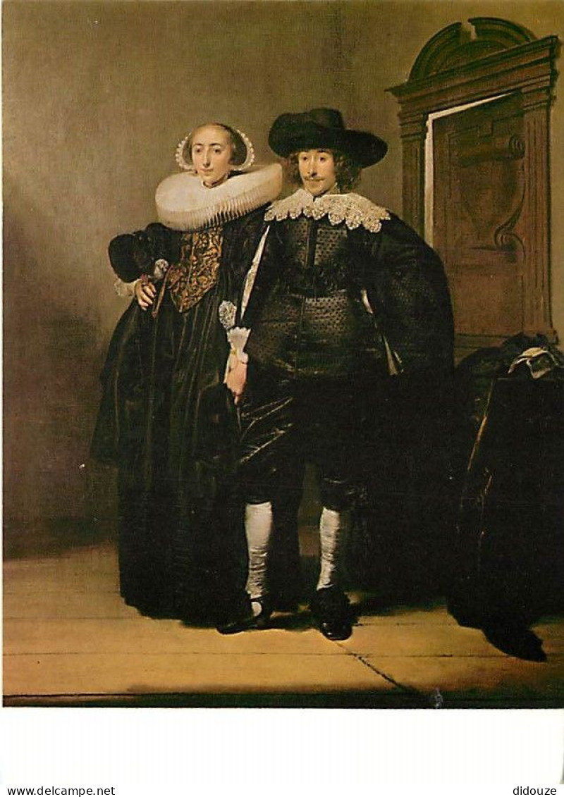 Art - Peinture - Pieter Codde - Portrait Of A Married Couple - CPM - Carte Neuve - Voir Scans Recto-Verso - Peintures & Tableaux