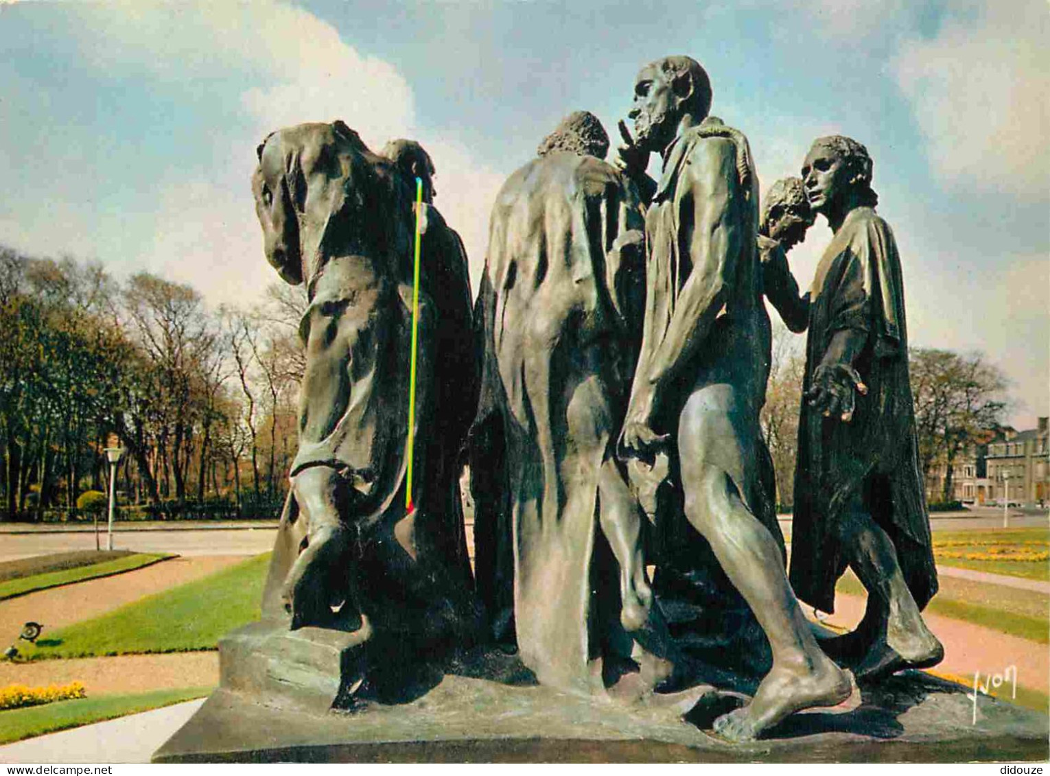 62 - Calais - Les Bourgeois De Calais De Rodin - Art Sculpture - CPM - Carte Neuve - Voir Scans Recto-Verso - Calais