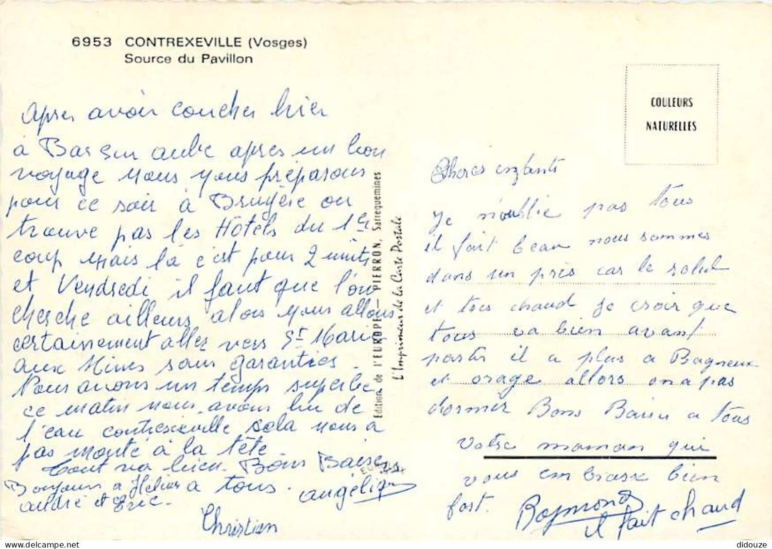 88 - Contréxeville - Source Du Pavillon - CPM - Voir Scans Recto-Verso - Contrexeville