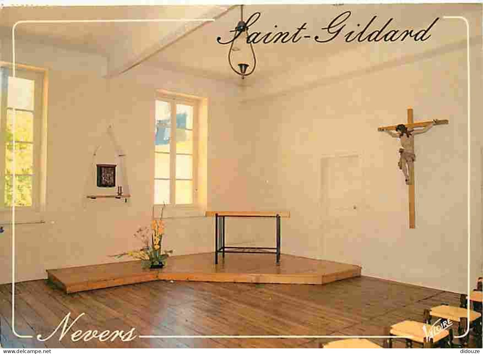 58 - Nevers - Le Couvent Saint Gildas - L'infirmerie Sainte Croix - Flamme Postale - CPM - Voir Scans Recto-Verso - Nevers