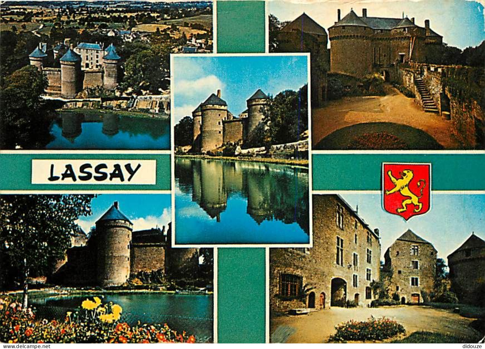 53 - Lassay - Le Château - Multivues - Blasons - CPM - Voir Scans Recto-Verso - Lassay Les Chateaux