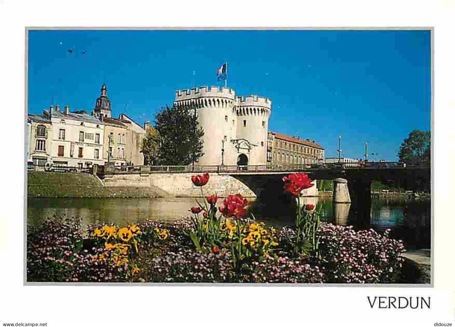 55 - Verdun - La Porte Chaussée - Fleurs - CPM - Voir Scans Recto-Verso - Verdun