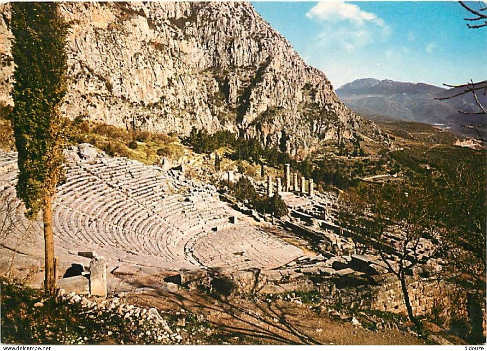 Grèce - Delphes - Delphi - Le Théâtre Et Le Temple D' Apollon - Carte Neuve - CPM - Voir Scans Recto-Verso - Grèce