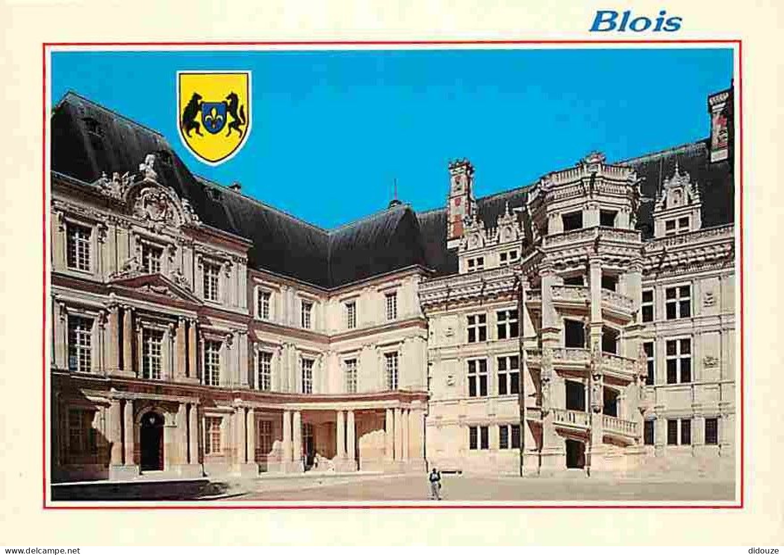 41 - Blois - Le Château - Aile Gaston D'Orléans Réalisée De 1635 à 1638 Par Mansart - Aile Et Escalier François 1er - Bl - Blois