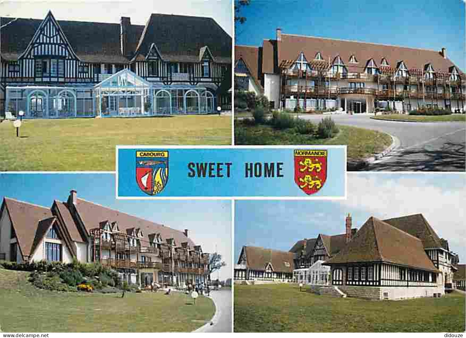 14 - Cabourg - Sweet Home - Multivues - Blasons - Flamme Postale - CPM - Voir Scans Recto-Verso - Cabourg